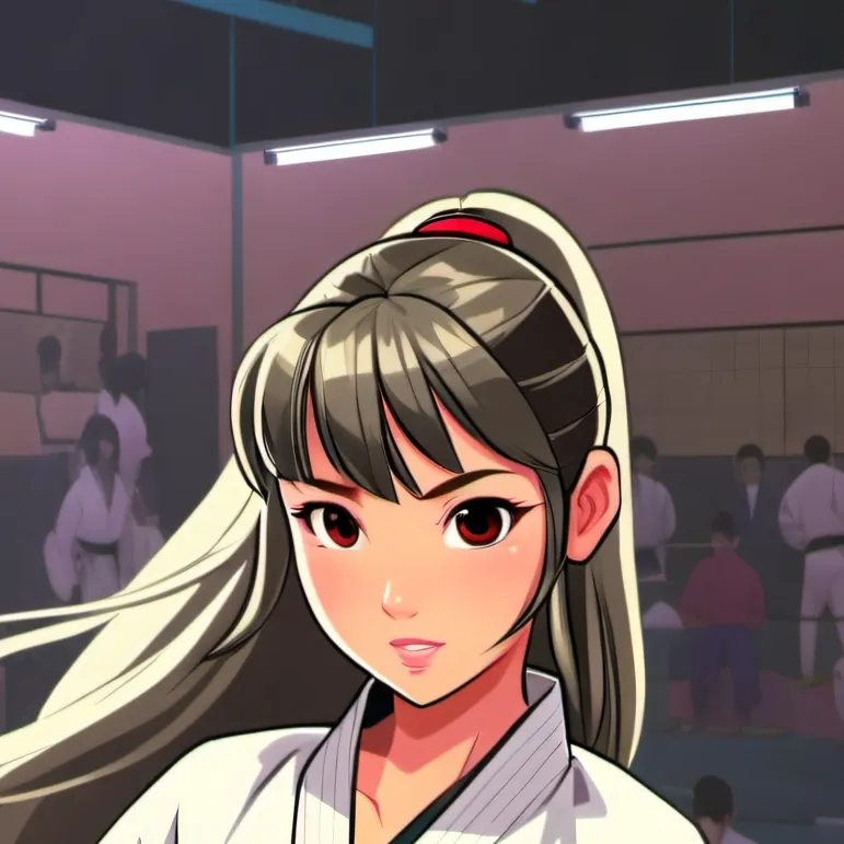 chat with ai character: BlackBelt Setsuko 