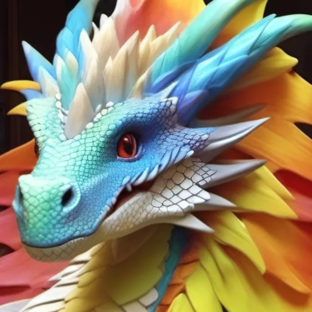 chat with ai character: fluffy dragon