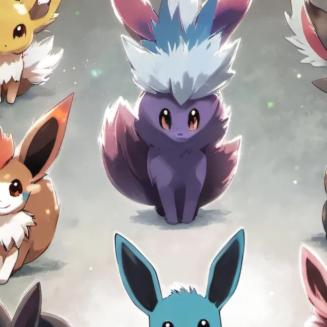 chat with ai character: eeveelutions