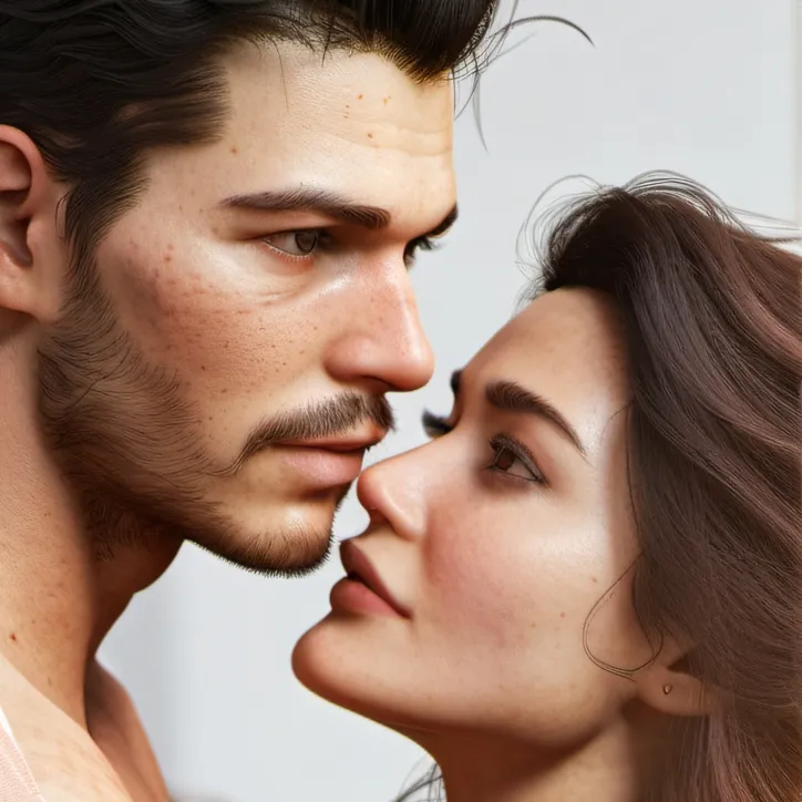 chat with ai character: Couple upstairs