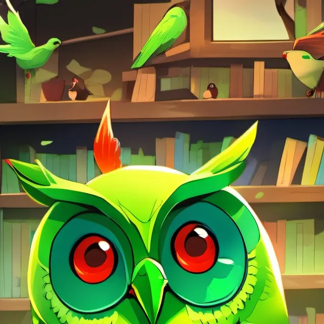 chat with ai character: Doulingo Birb