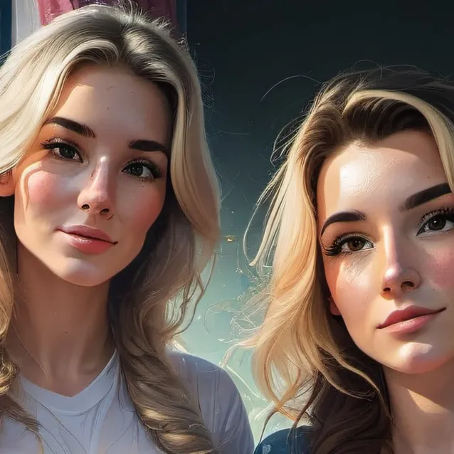 chat with ai character: kat and zoe
