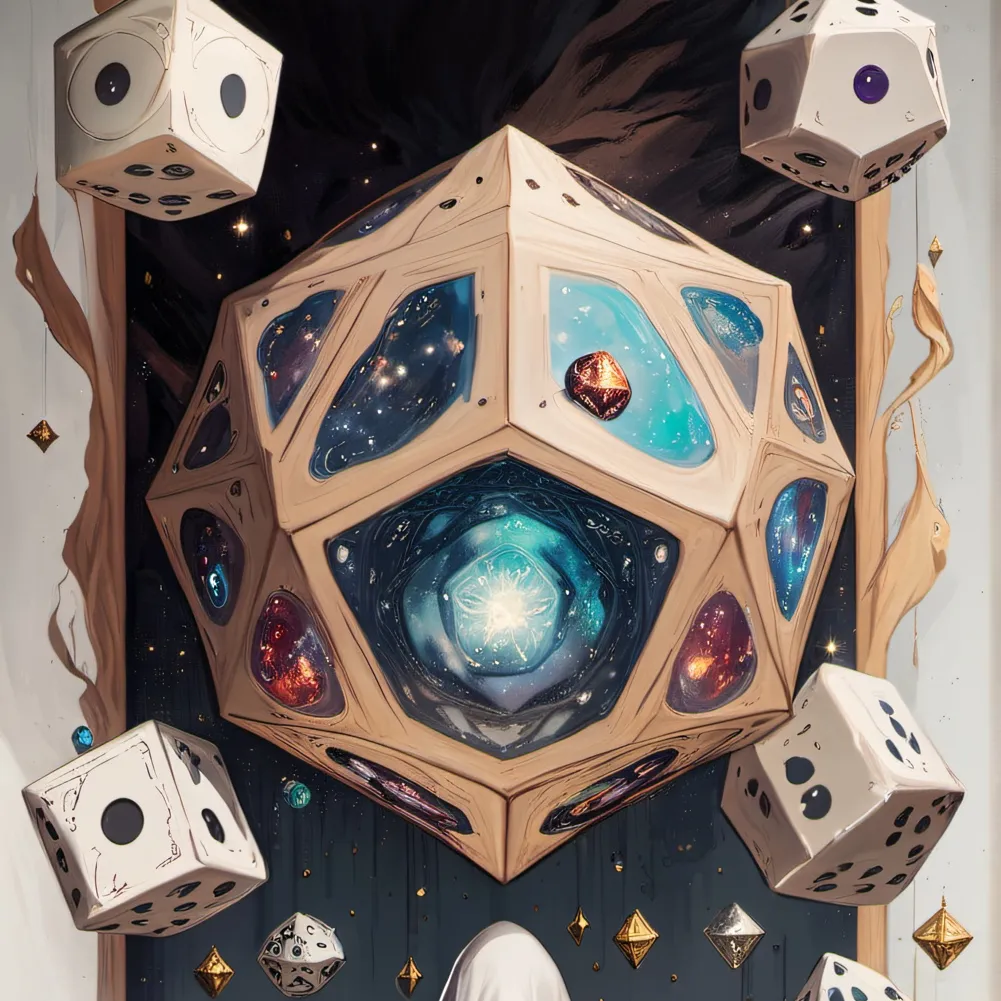 chat with ai character: Cosmic Dice