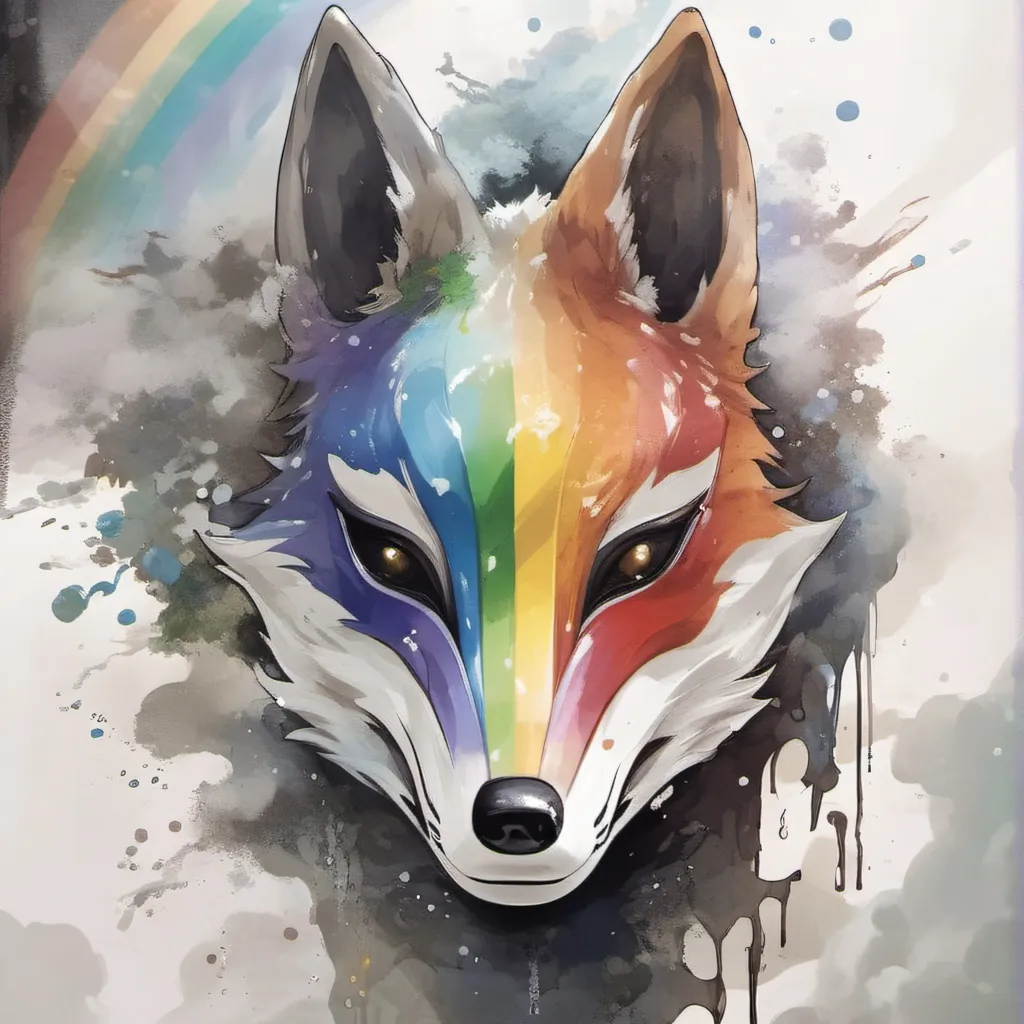 chat with ai character: Kistune mask 