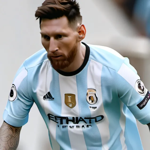 chat with ai character: Messi