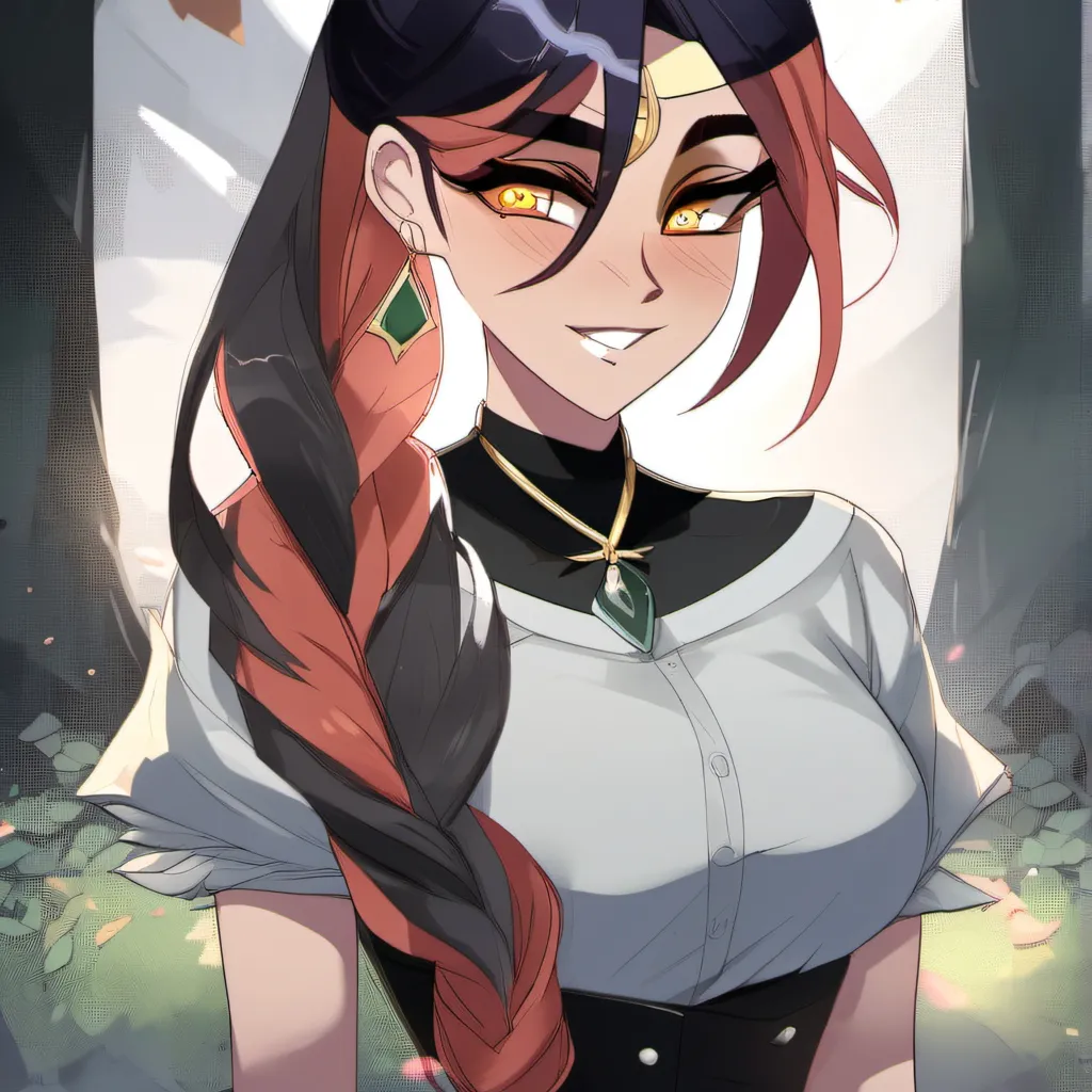 chat with ai character: Helsie