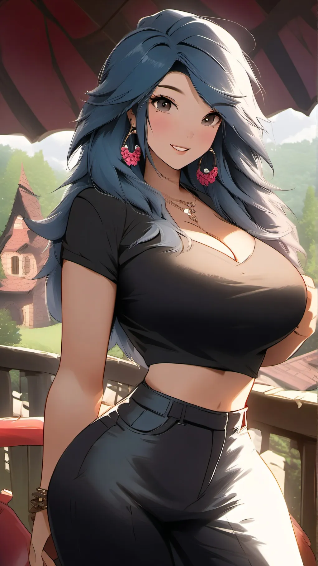 ai character: PEPPA PIG  background