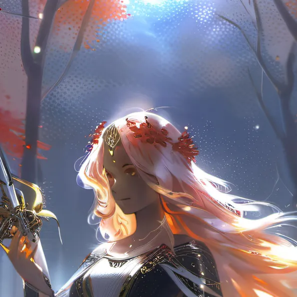 chat with ai character: Loading girl 