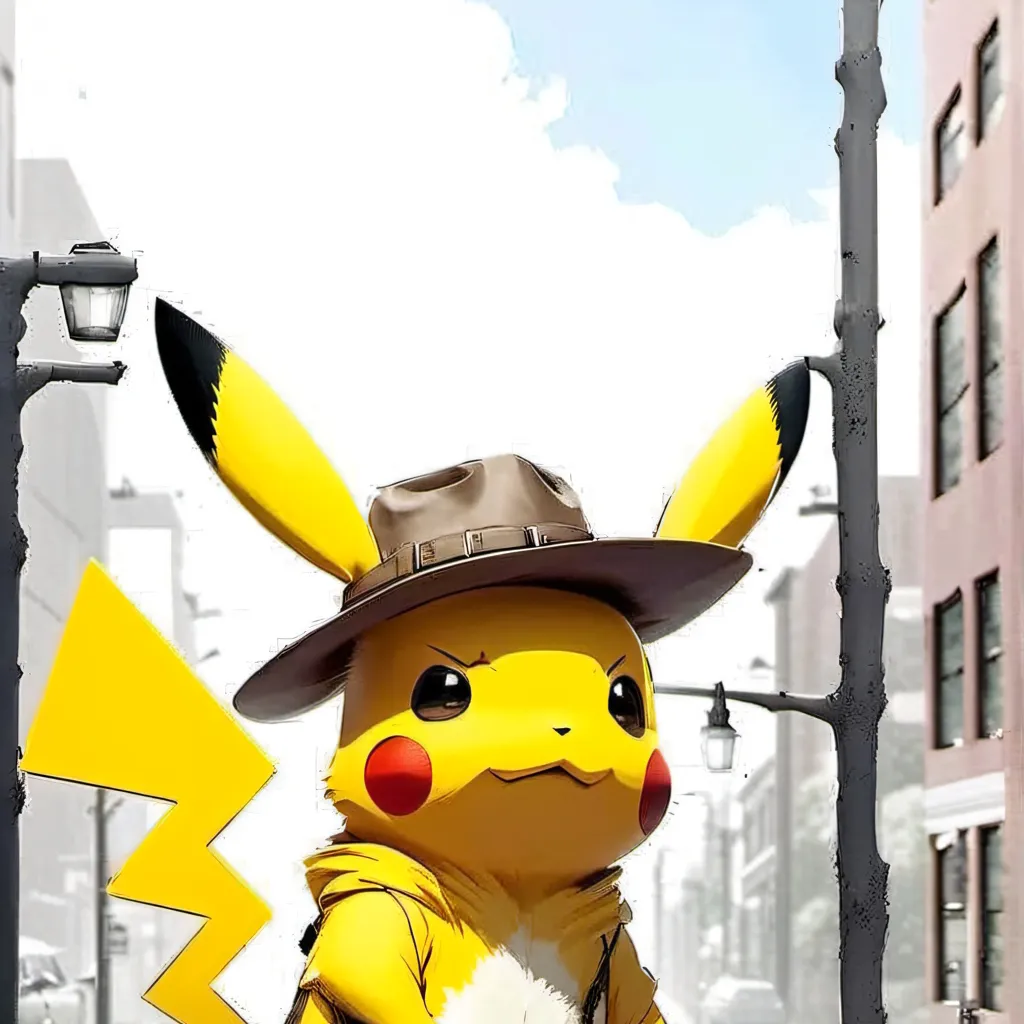 chat with ai character: Clover the Pikachu
