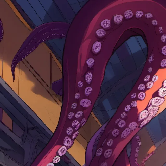 chat with ai character: tentacles hero