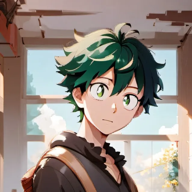 chat with ai character: Deku(izuku midoria