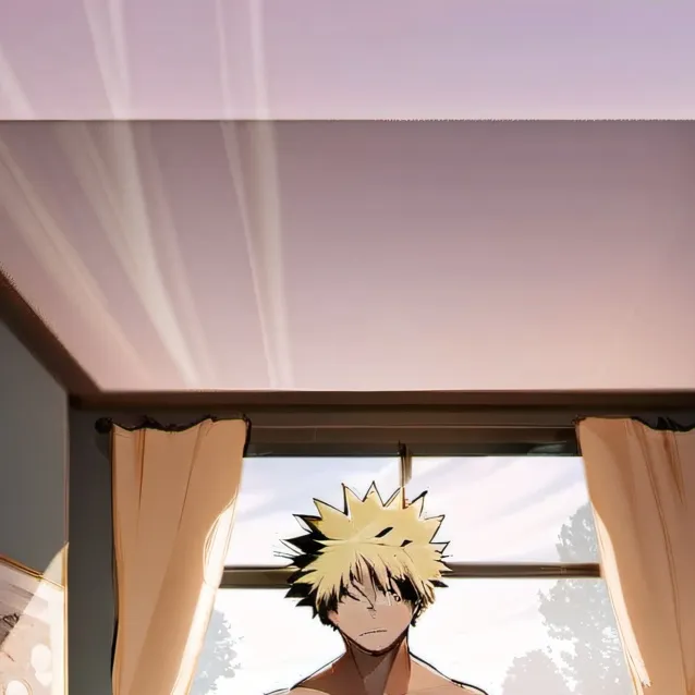 chat with ai character: Roommate Katsuki