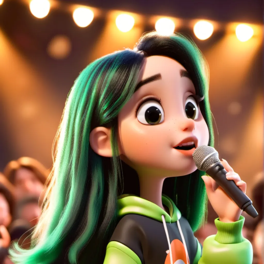 chat with ai character: Billie eilish