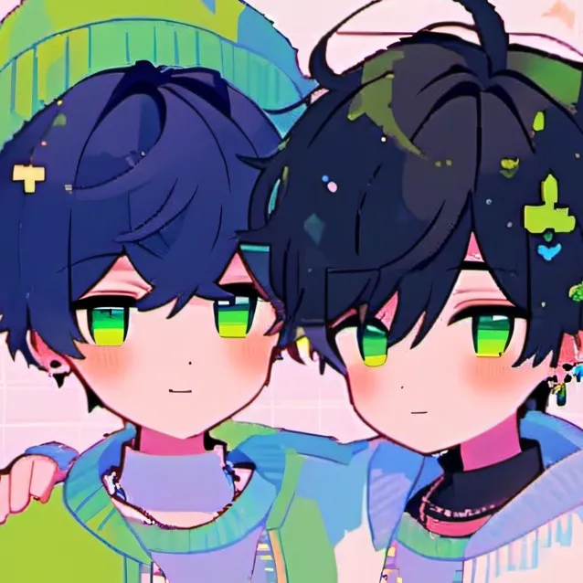 chat with ai character: Blue × Green