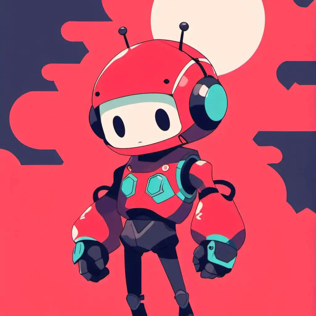 chat with ai character: Hacker robot