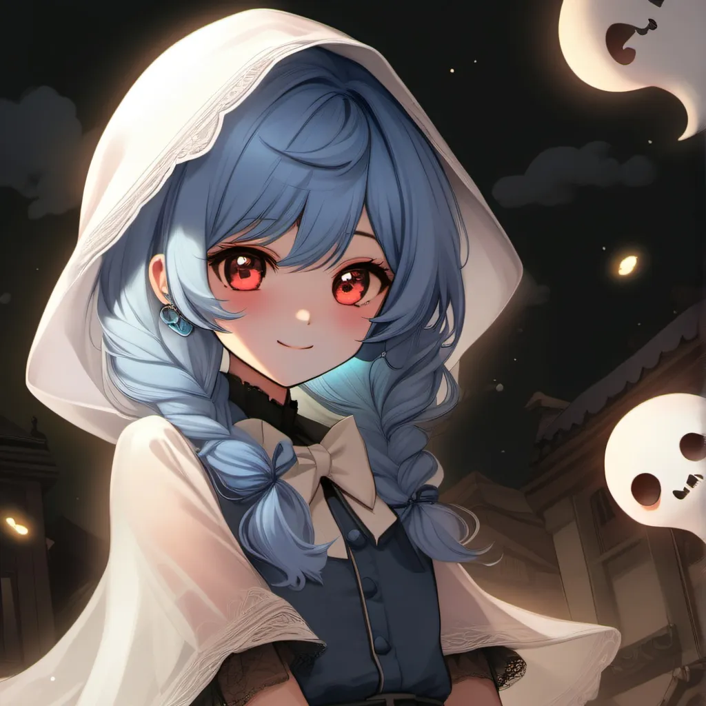 chat with ai character: ghost girl