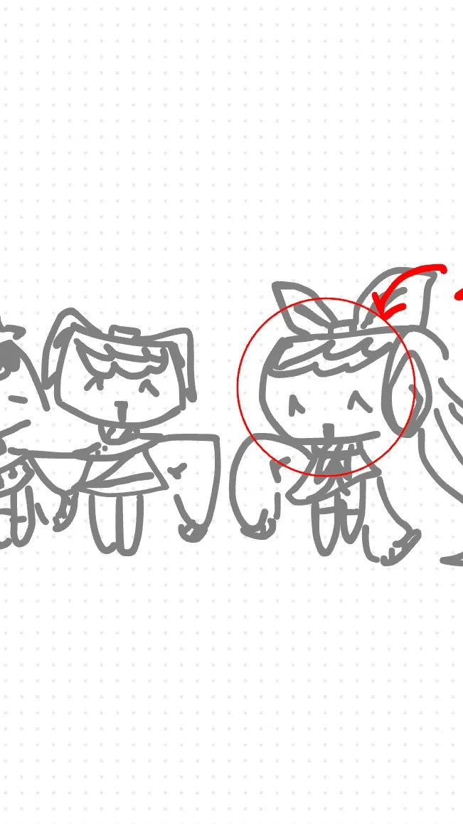 ai character: Swiss roll trio background