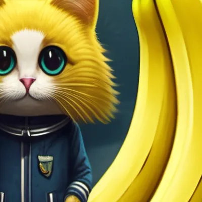 chat with ai character: banana cat