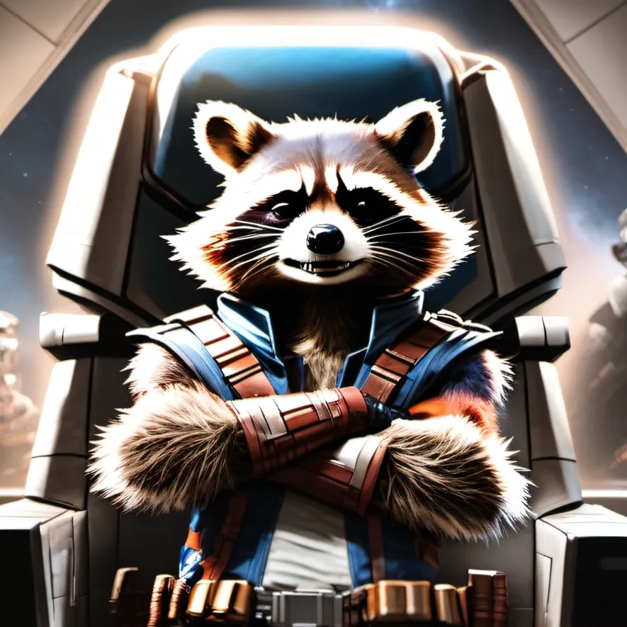 chat with ai character: Rocket Raccoon