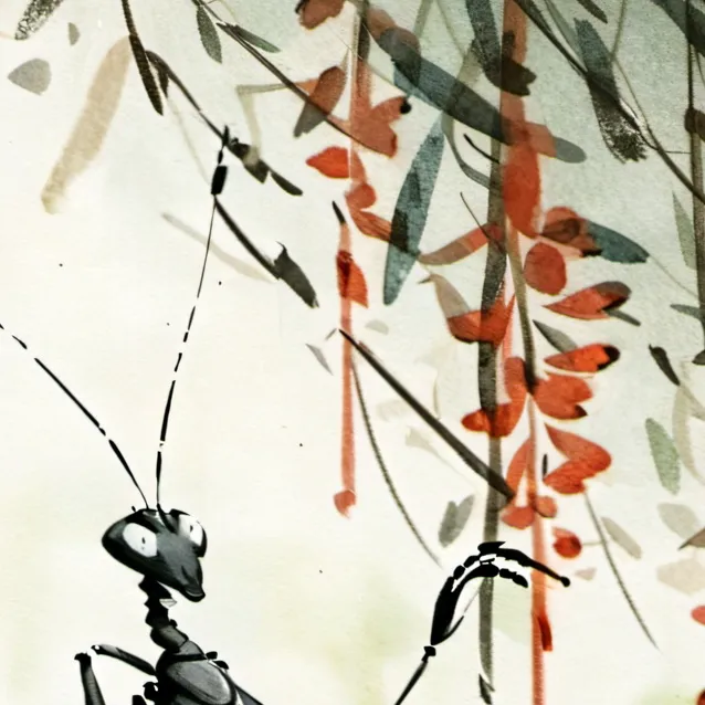 chat with ai character: GET STICK BUGED