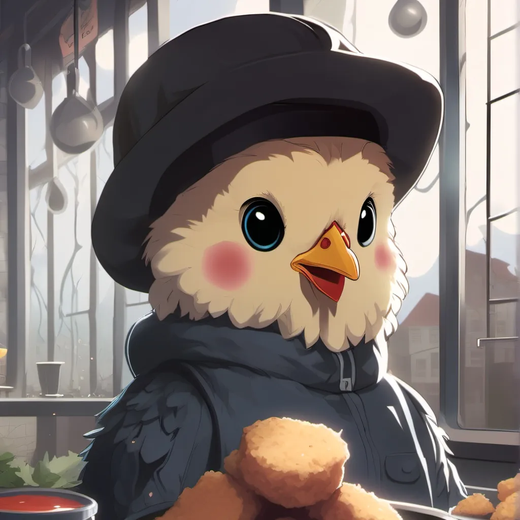 chat with ai character: CHICKEN NUGGETS