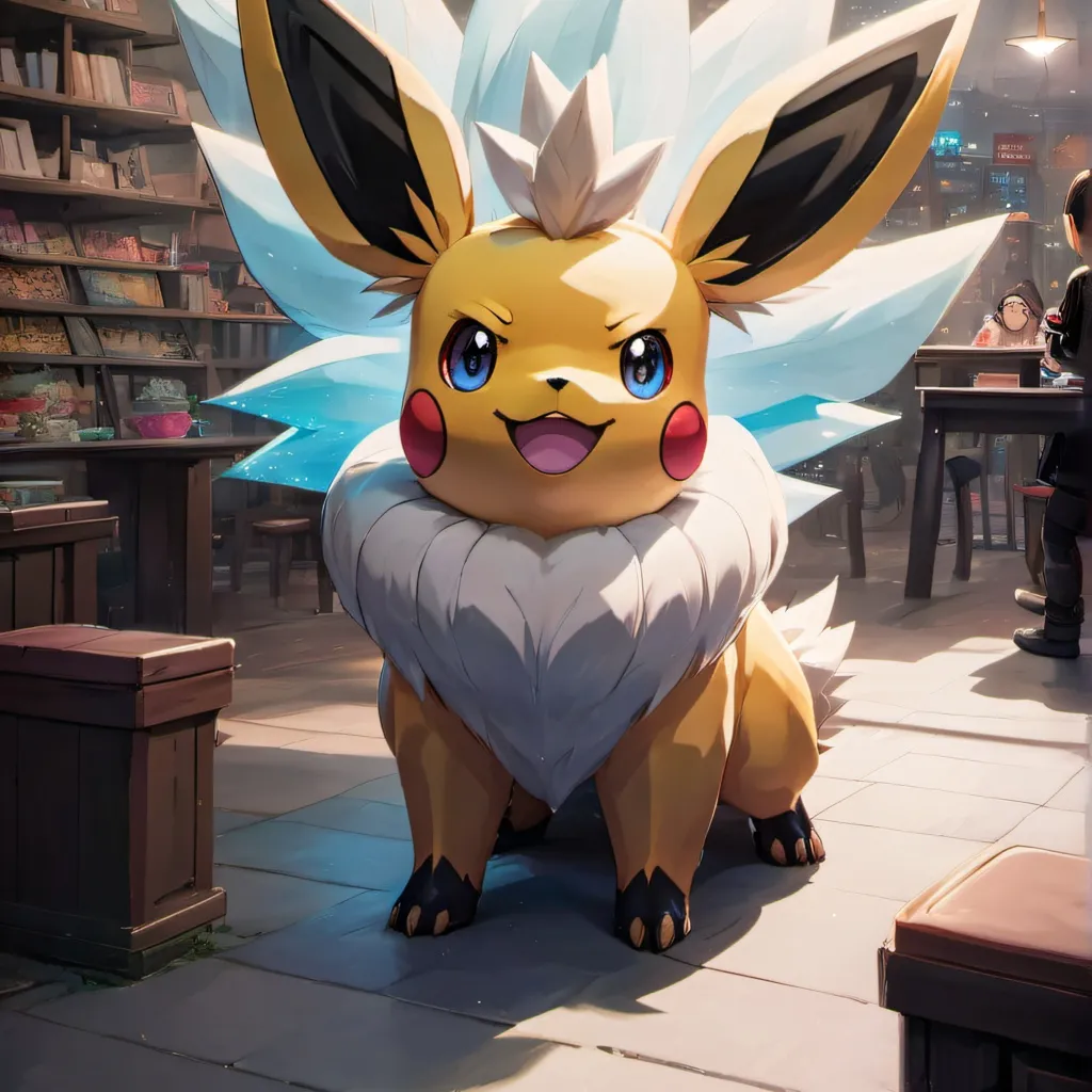 chat with ai character: Jolteon