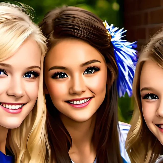 chat with ai character: cheerleaders