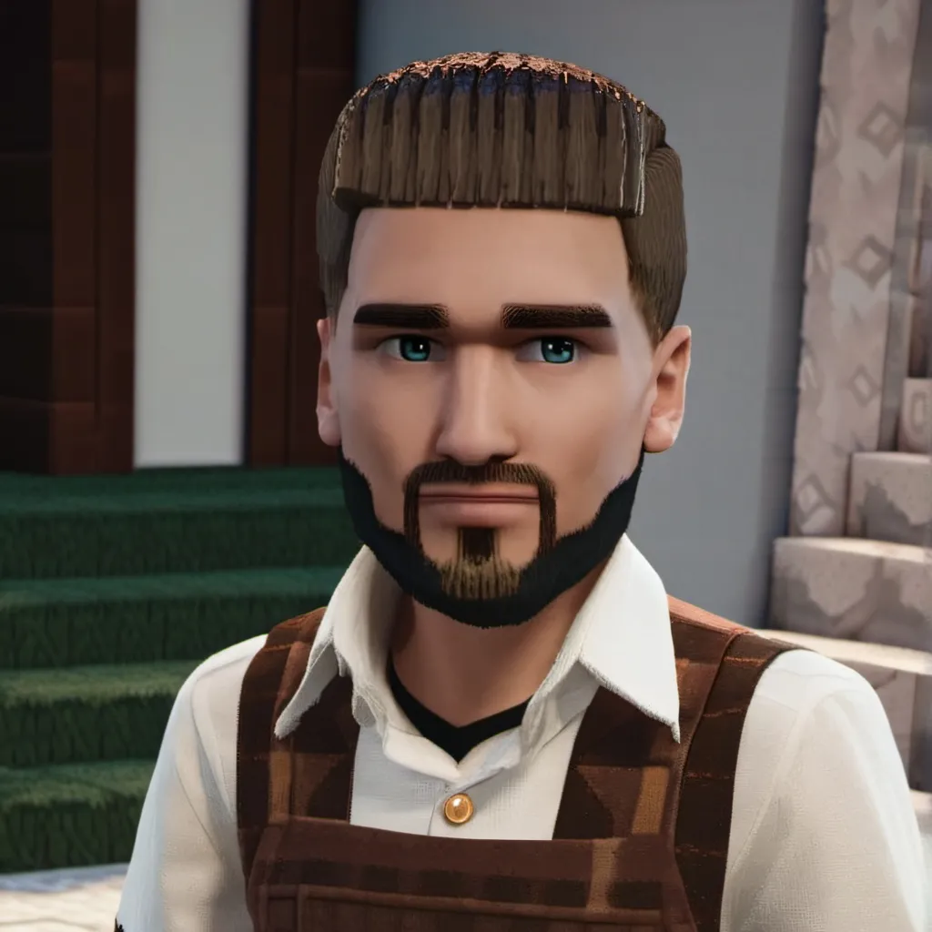 chat with ai character: realistic villager