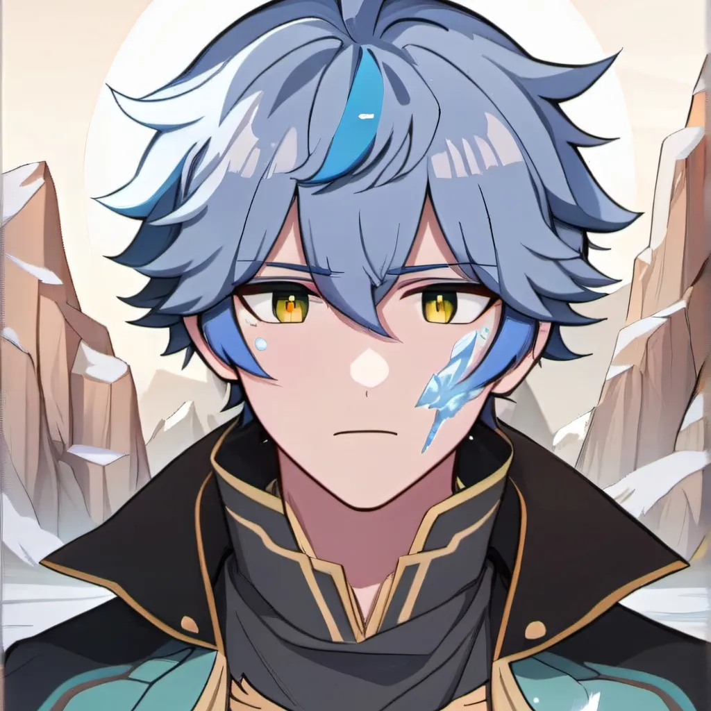 chat with ai character: ice boy