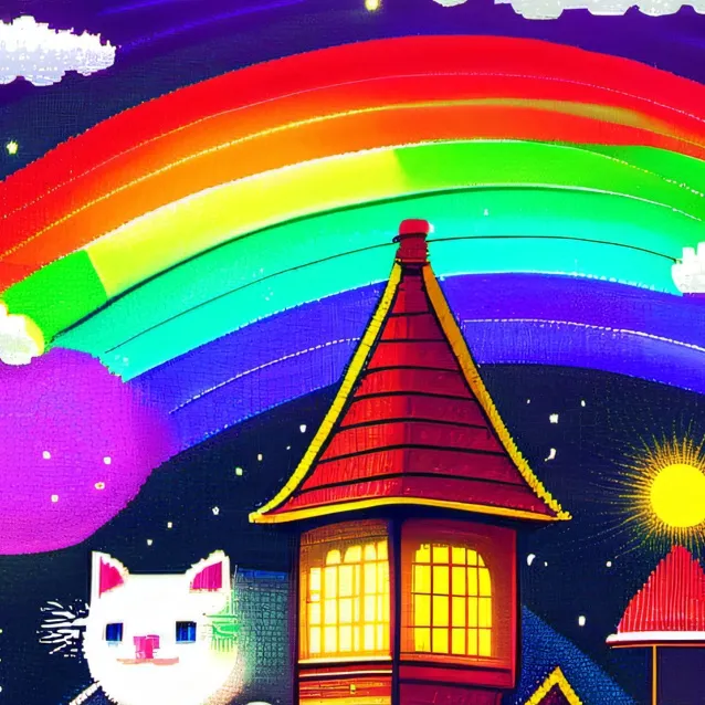 chat with ai character: nyan cat