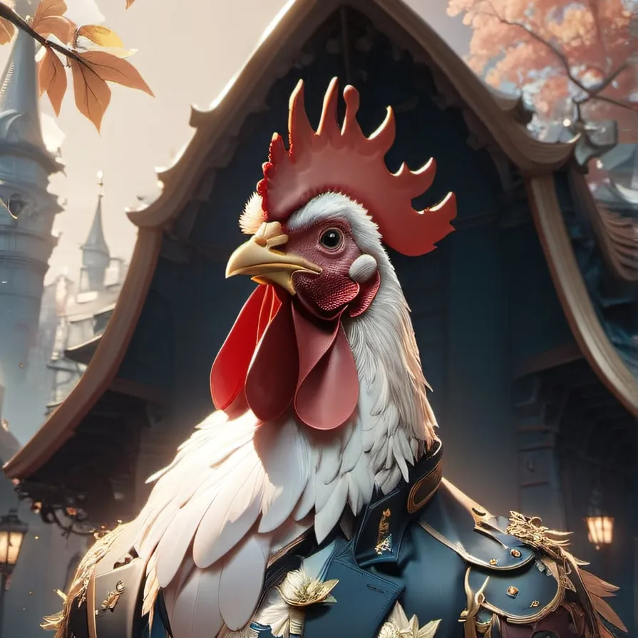 chat with ai character: chiken avenger