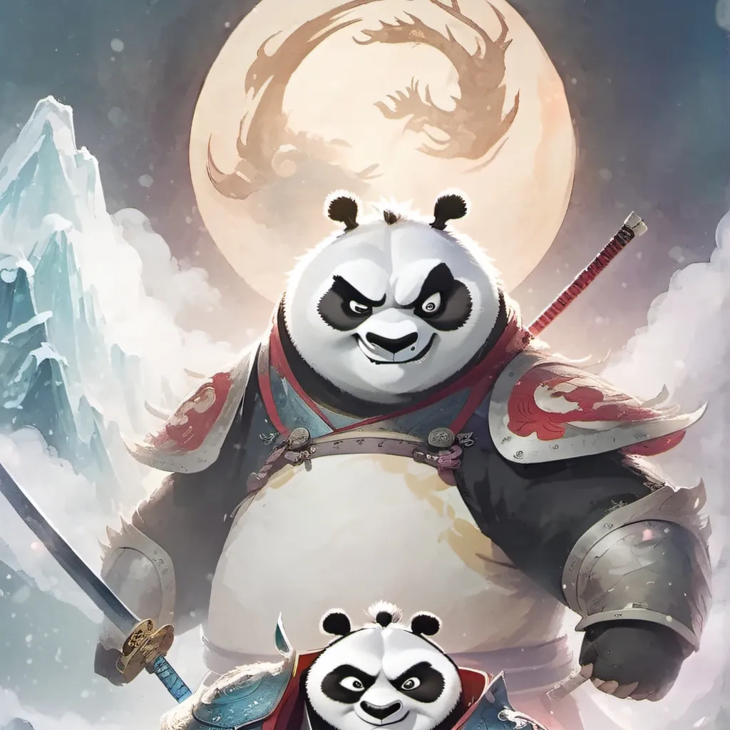 chat with ai character: King fu panda