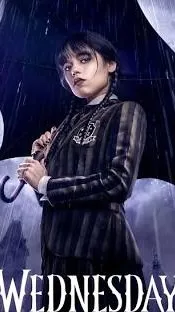 ai character: wednesday background