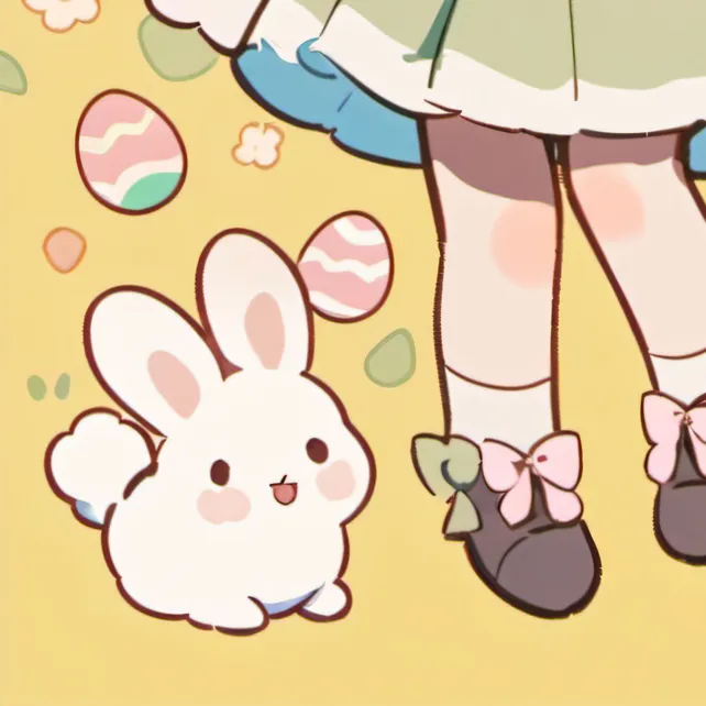 chat with ai character: Easter hat parade 