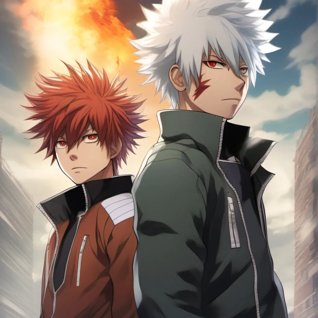 chat with ai character: Kacchan and Shoto