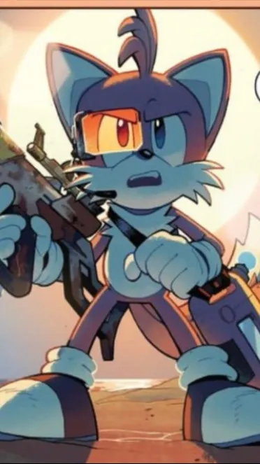 ai character: Tails Mafia background