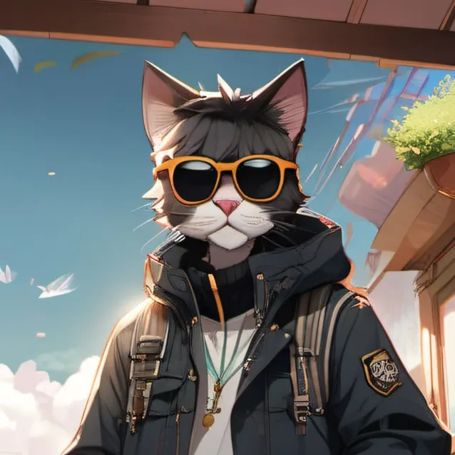 chat with ai character: cool cat
