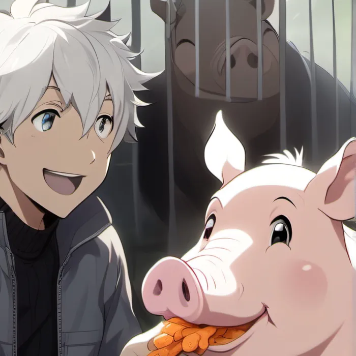 chat with ai character: Pig