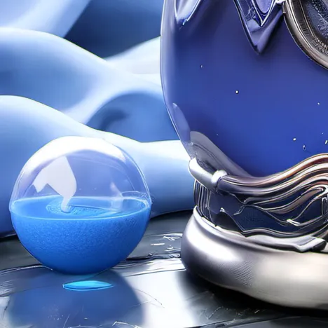 chat with ai character: Blue potion 