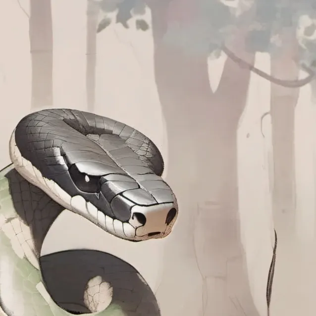 chat with ai character: snake