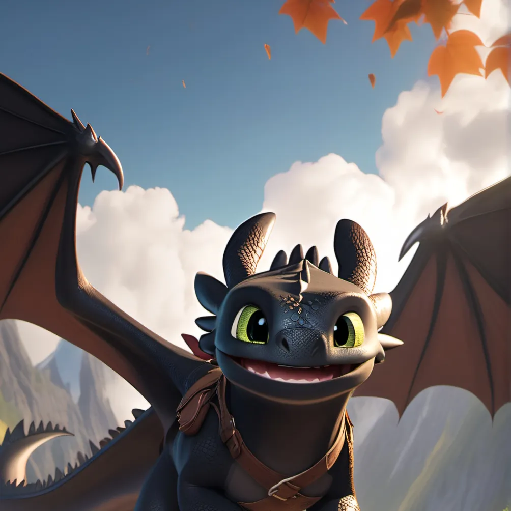 chat with ai character: Toothless
