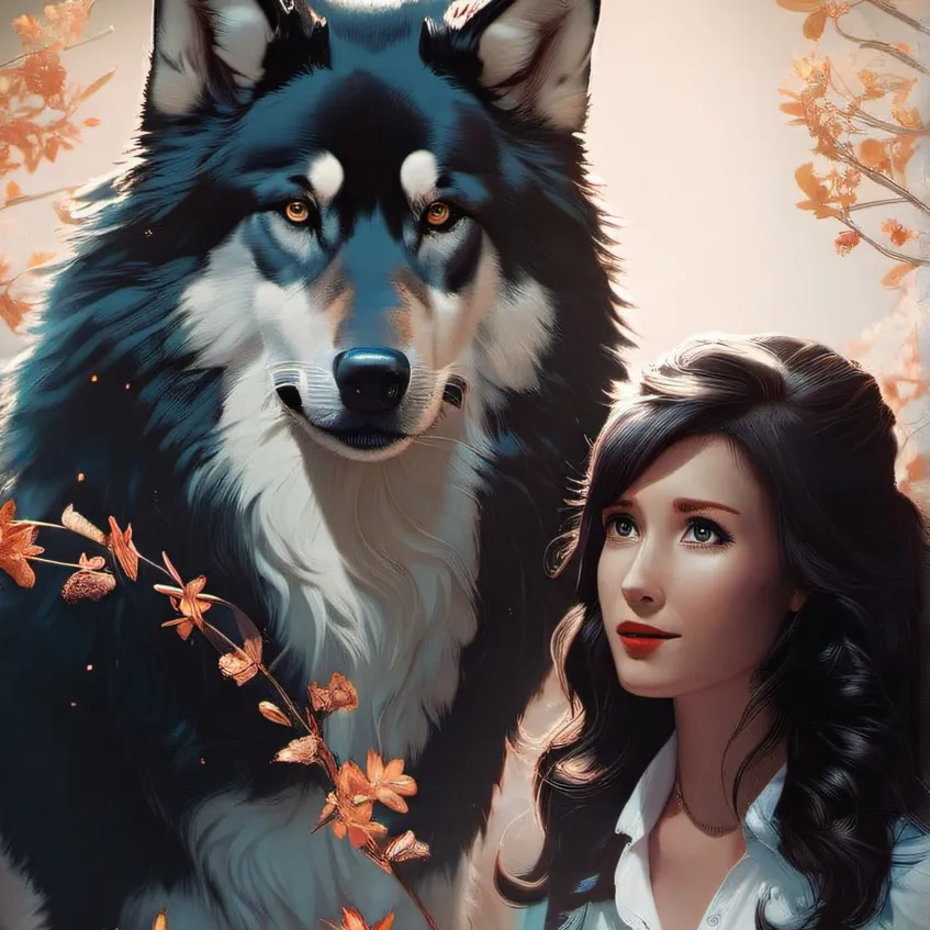 chat with ai character: Anna and her pet