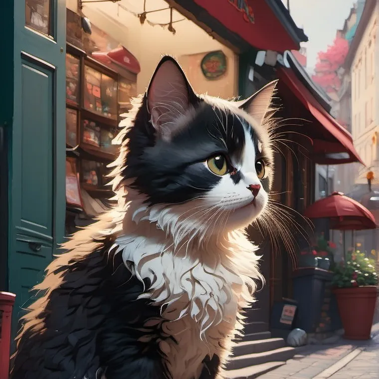 chat with ai character: Kitty cat