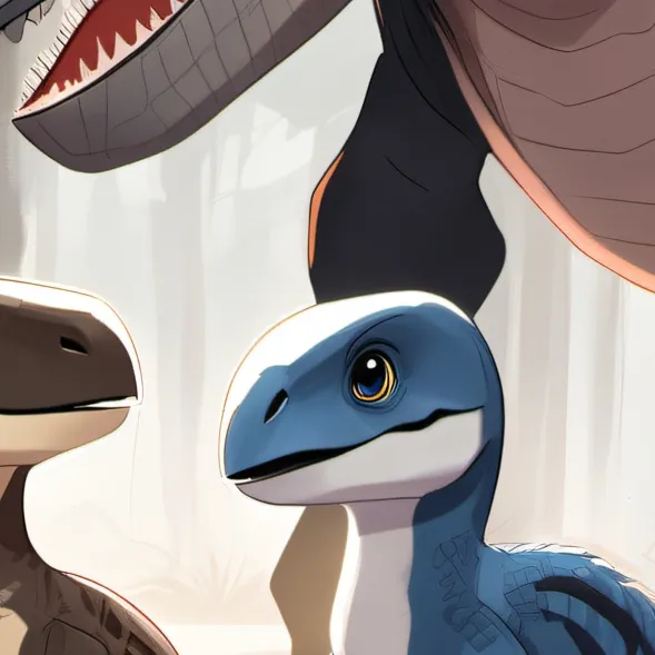 chat with ai character: Blue and beta