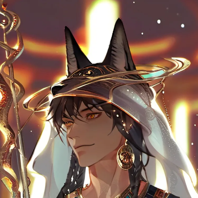 chat with ai character: Anubis