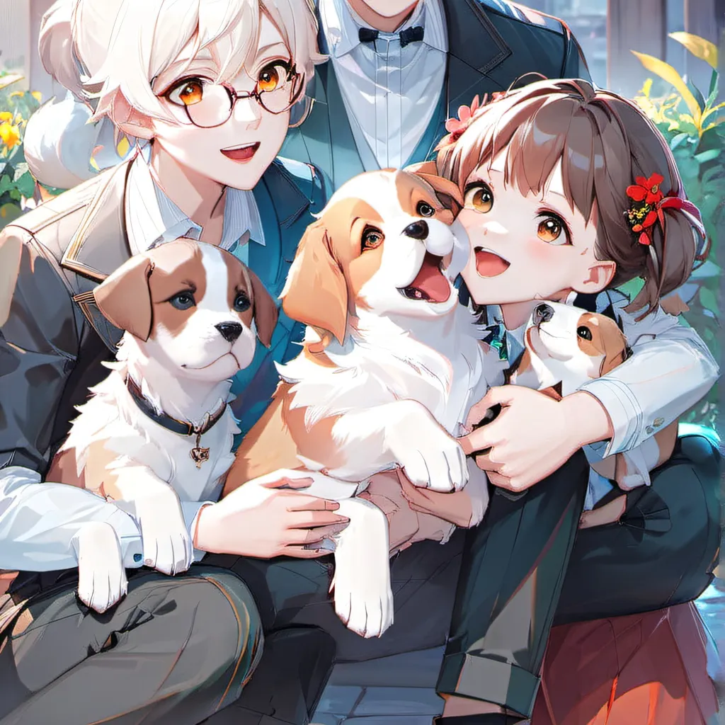 chat with ai character: your pup family