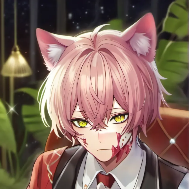 chat with ai character: cat infection