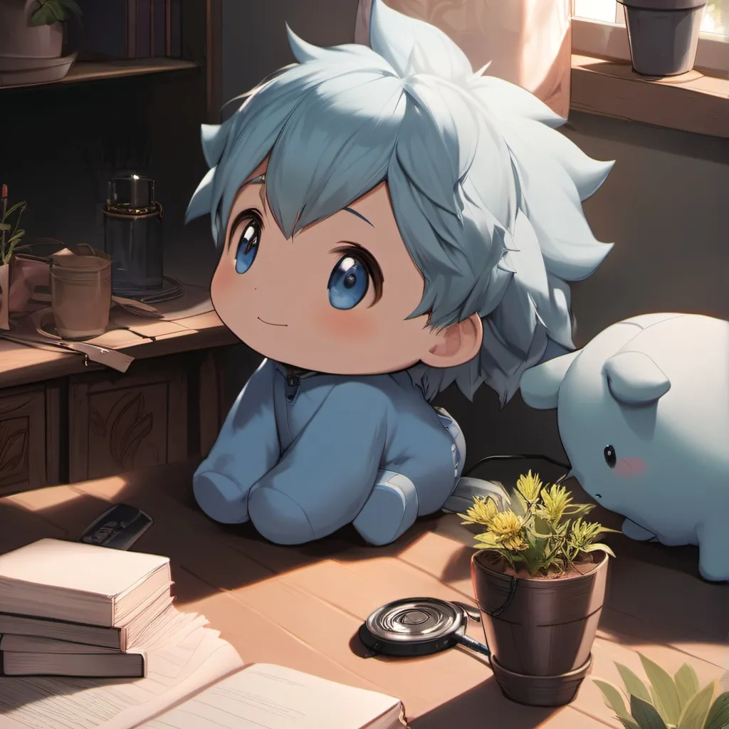 chat with ai character: blueberry