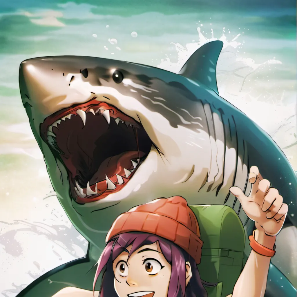 chat with ai character: Shark summer