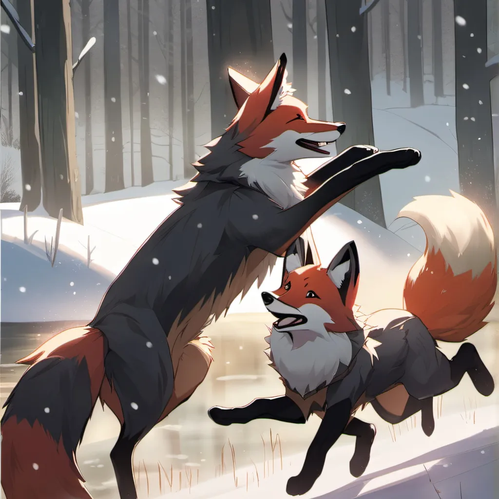 chat with ai character: the Cross fox pack